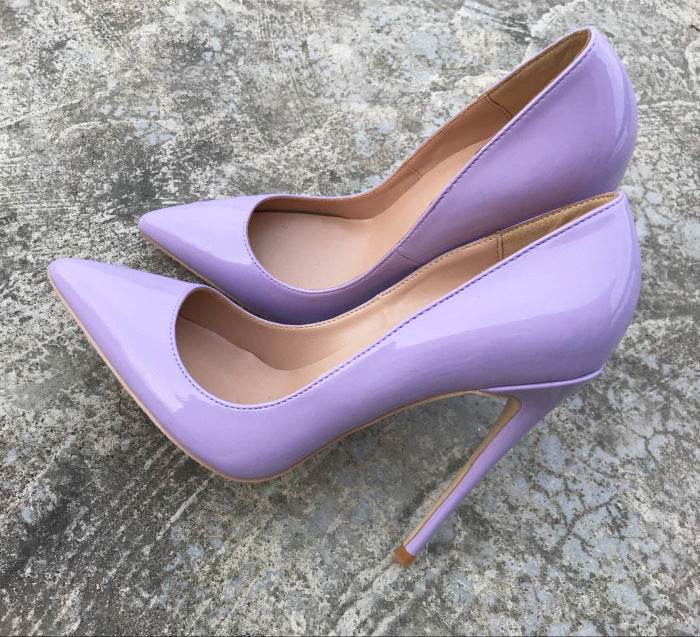 Light Purple Small High Heels Light purple small high heels - Mubimart