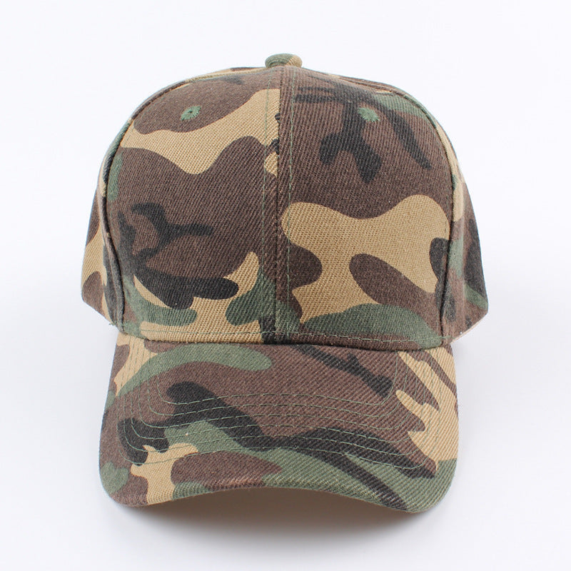 Retro Cap Camouflage Baseball Cap Sonnenhut für Herren und Damen mit gebogener Krempe