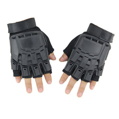 Taktische Handschuhe herren Kampf Paintball Training Klettern Halbe Finger