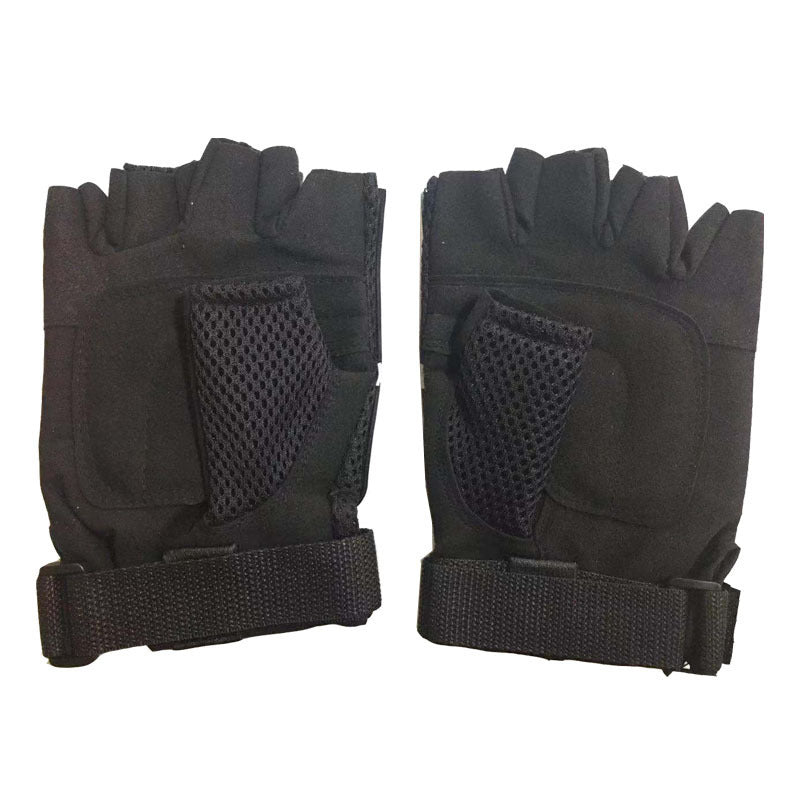 Taktische Handschuhe herren Kampf Paintball Training Klettern Halbe Finger