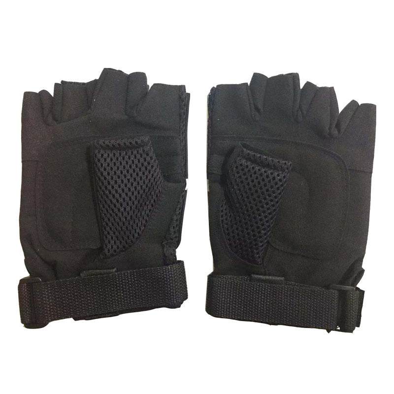 Tactical Gloves Men's Combat Paintball Training Climbing Half Finger Gloves Men Outdoor - Mubimart
