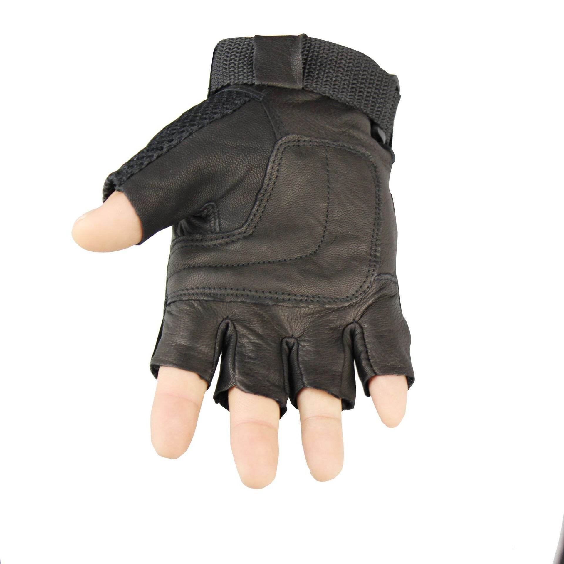 Tactical Gloves Men's Combat Paintball Training Climbing Half Finger Gloves Men Outdoor - Mubimart