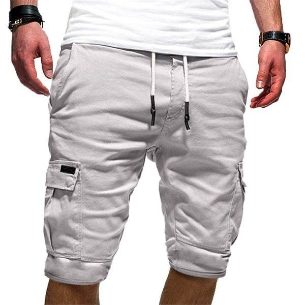 Men Casual Jogger Sports Cargo Shorts Military Combat Workout Gym Trousers Summer Mens Clothing - Mubimart