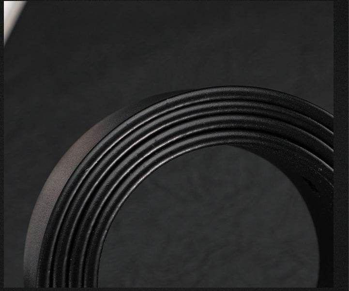 Leather Belt Men'S Cowhide Belt Men'S Suit Trouser Belt Business Pin Buckle Cowhide Belt Custom Men'S Trouser Belt - Mubimart