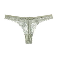 Hollow Transparent Temptation Ladies Thong - Mubimart -  