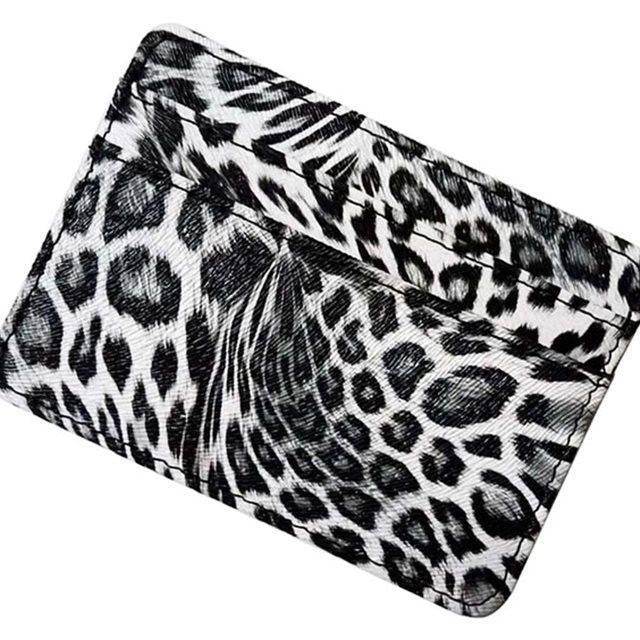 Card Holder Men'S Business Id Card Holder Wallet Case - Mubimart