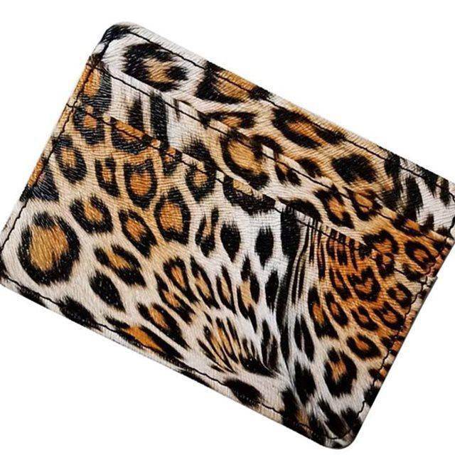 Card Holder Men'S Business Id Card Holder Wallet Case - Mubimart
