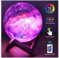 3D Printing Moon Lamp Galaxy Moon Light - Mubimart