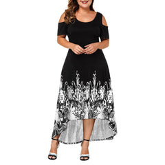 Evening Party Summer Plus Size Maxi Dress Women XL Short - Mubimart -  