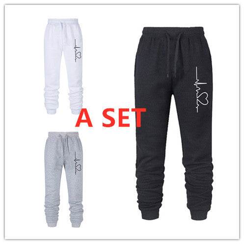 Harajuku Loose Joggers Wide Leg SweatPants Women Trousers - Mubimart