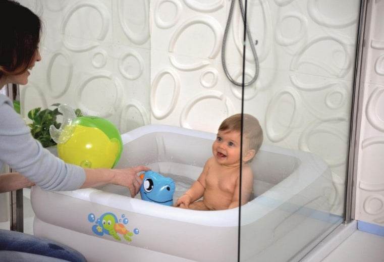 Baby Tub Pool-Bathtub Bathing Baby-Products Infant Child PVC Paddling Square Hot-Selling - Mubimart