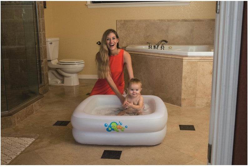Baby Tub Pool-Bathtub Bathing Baby-Products Infant Child PVC Paddling Square Hot-Selling - Mubimart