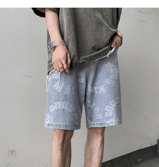 Summer Thin Korean Denim Shorts