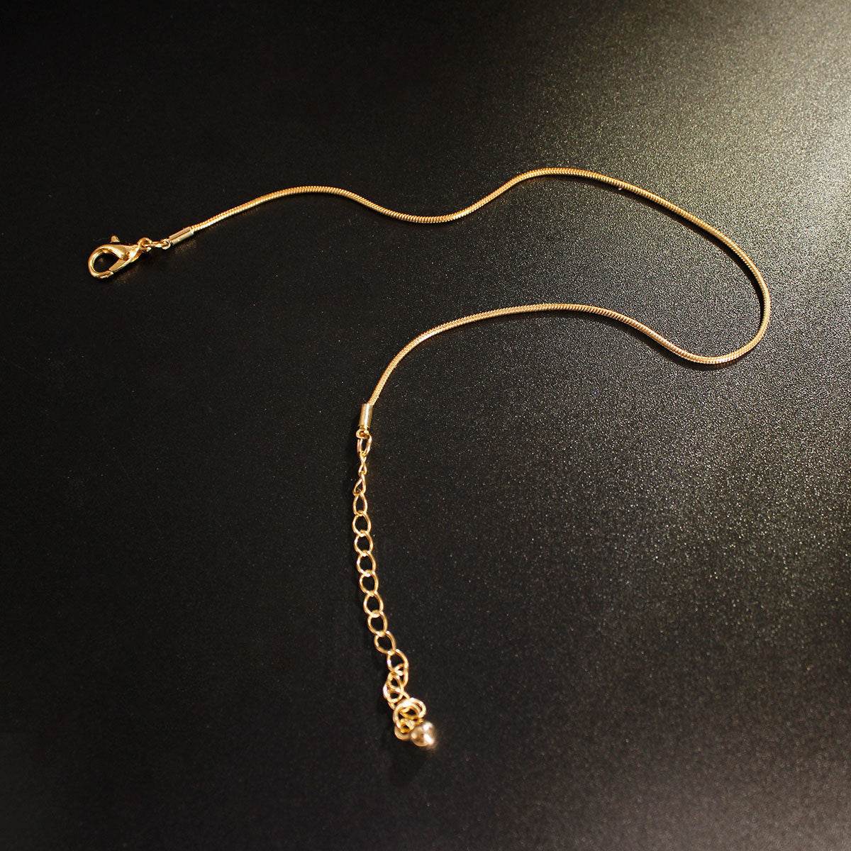 JIETHLING 25cm Rose Gold Color Stainless Steel Snake Chain Ankle Bracelet For Women Beach Jewelry Accessories Bracelet Cheville - Mubimart