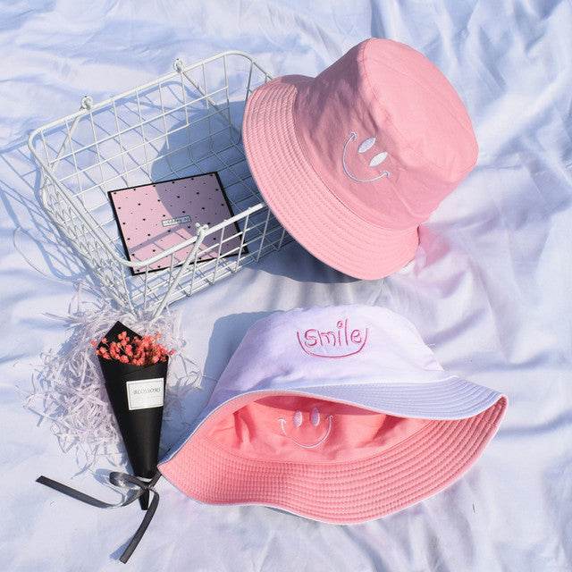 Bucket Hat Fisherman Hats Men Women Summer Seaside Sunshade - Mubimart