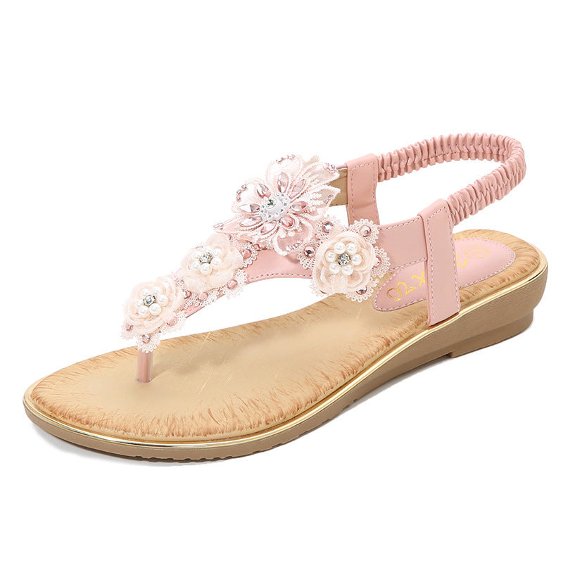 Voet Elastische Band Sandalen Vrouwen