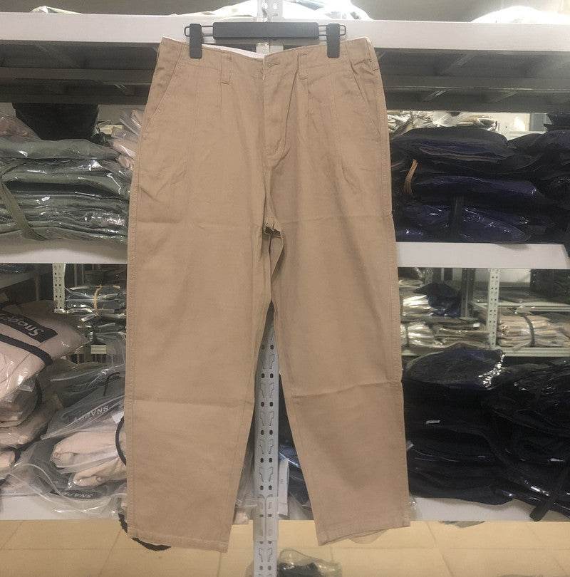 Casual Pants Straight Loose Khaki Pants - Mubimart