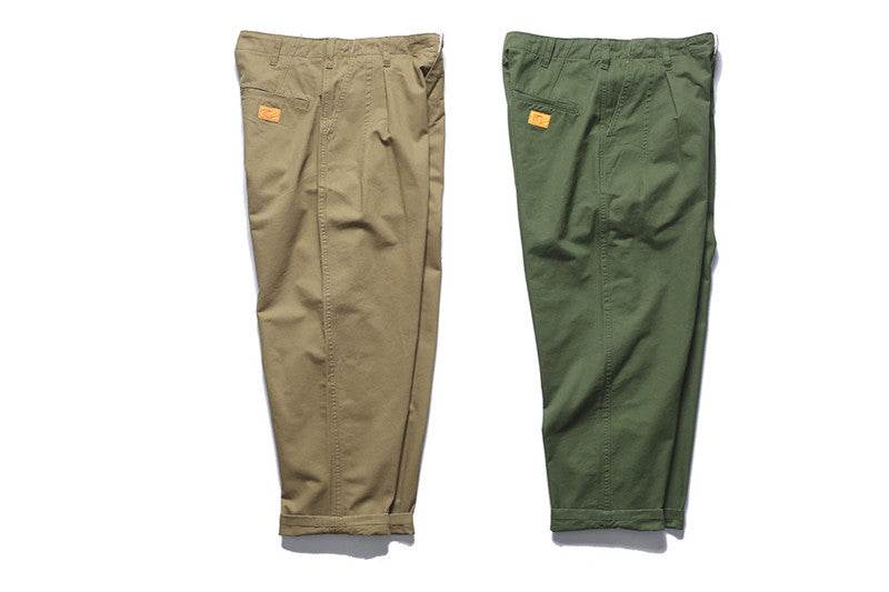 Casual Pants Straight Loose Khaki Pants - Mubimart