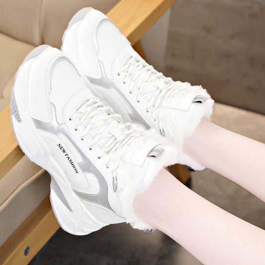 Koreanischen Stil All-Match Sportschuhe Damen Baumwollschuhe