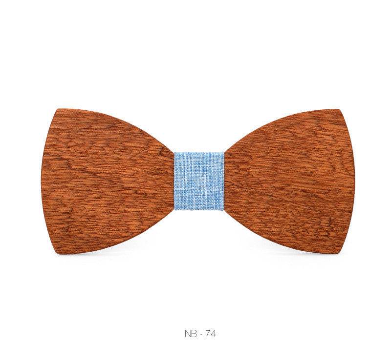 Bow Tie Wood Bow Tie Men's Wood Bow Tie - Mubimart