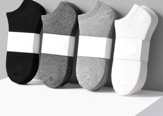 Men'S Boat Socks Short Tube Summer Thin Low-Cut Shallow Mouth Invisible Socks - Mubimart