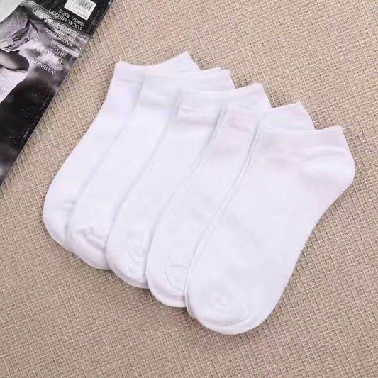 Men'S Boat Socks Short Tube Summer Thin Low-Cut Shallow Mouth Invisible Socks - Mubimart