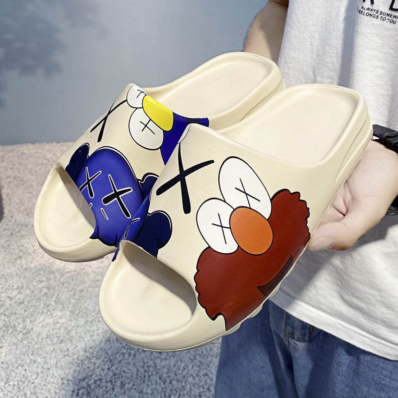 Casual Flip Flops Couple Sandals For Men And Women - Mubimart