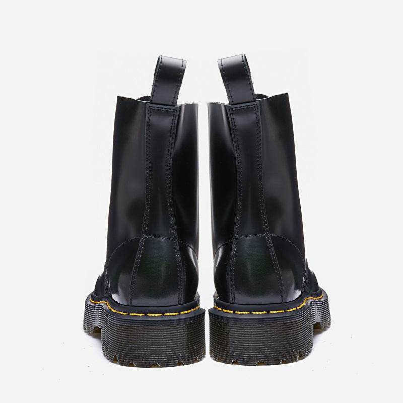 Useful Lace-Up Autumn Single Ankle Boot British Style - Mubimart