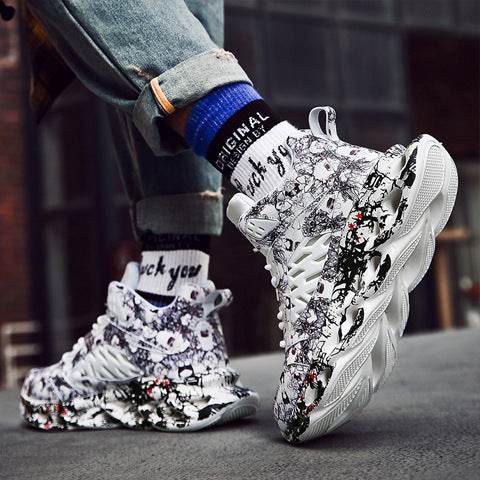 Trendy Camouflage Sports And Leisure Blade Old Shoes - Mubimart