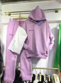 Solid Cotton Hooded Sweatshirts Hoodies Track Pants Joggers - Mubimart