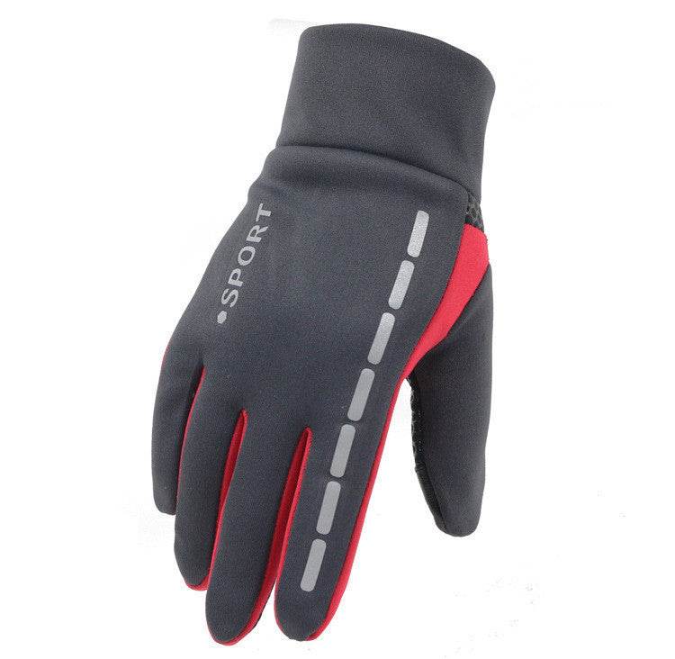 Outdoor Driving Men's Sports Fitness Autumn And Winter Cycling Gloves - Mubimart