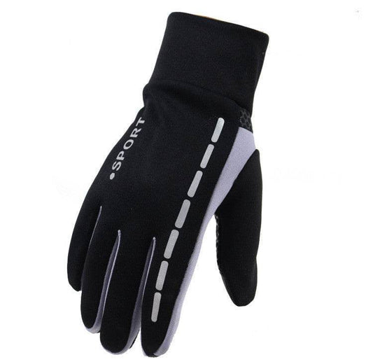 Outdoor Driving Men's Sports Fitness Autumn And Winter Cycling Gloves - Mubimart
