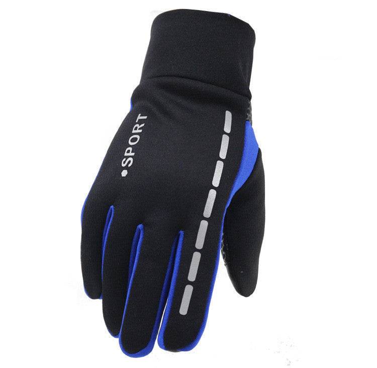 Outdoor Driving Men's Sports Fitness Autumn And Winter Cycling Gloves - Mubimart