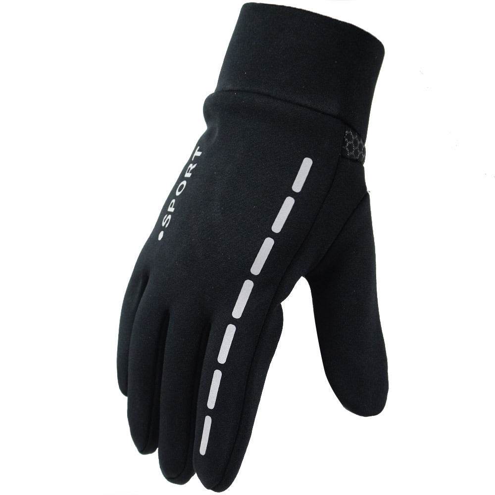 Outdoor Driving Men's Sports Fitness Autumn And Winter Cycling Gloves - Mubimart