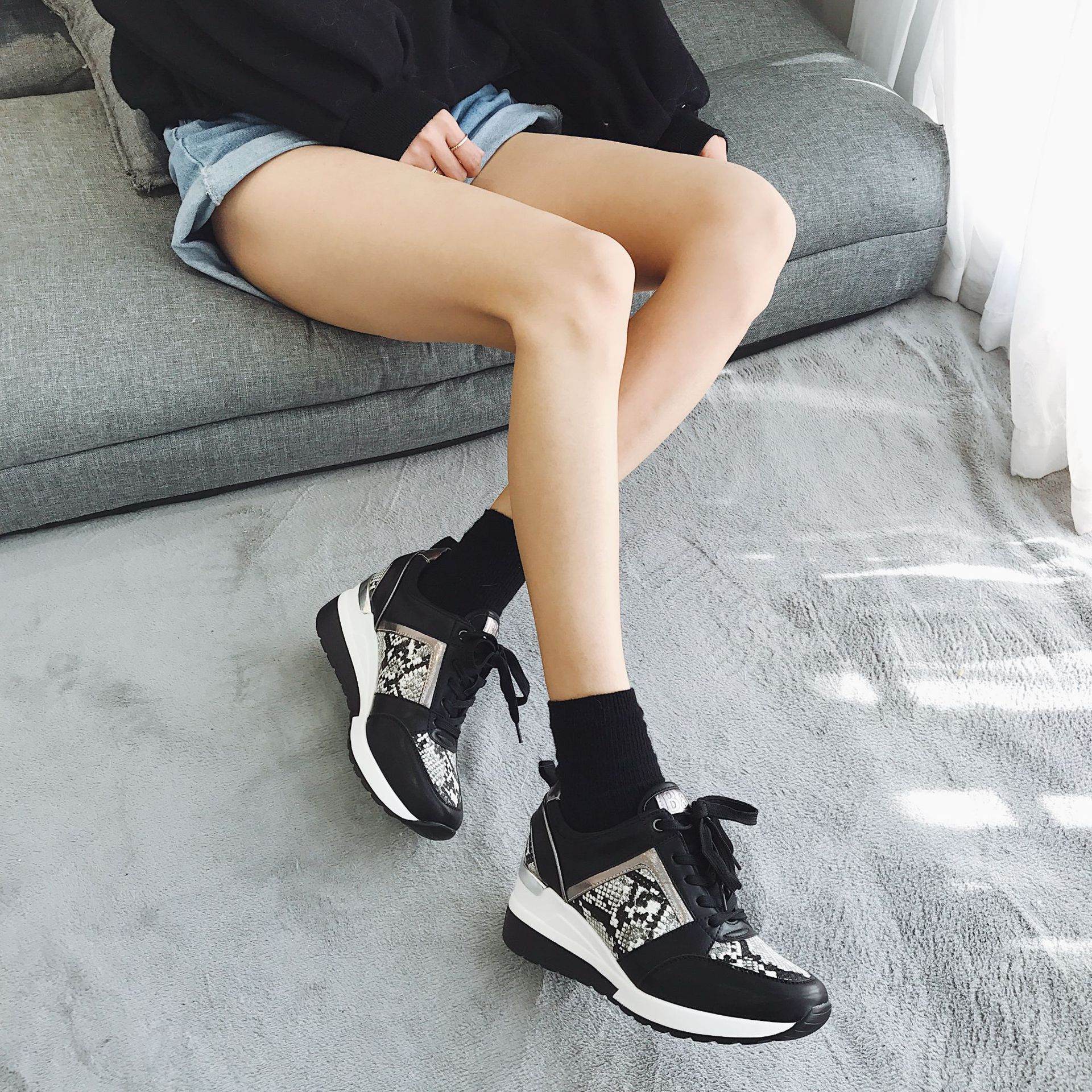 Women'S Shoes Sports Style Single Shoes Women Casual - Mubimart