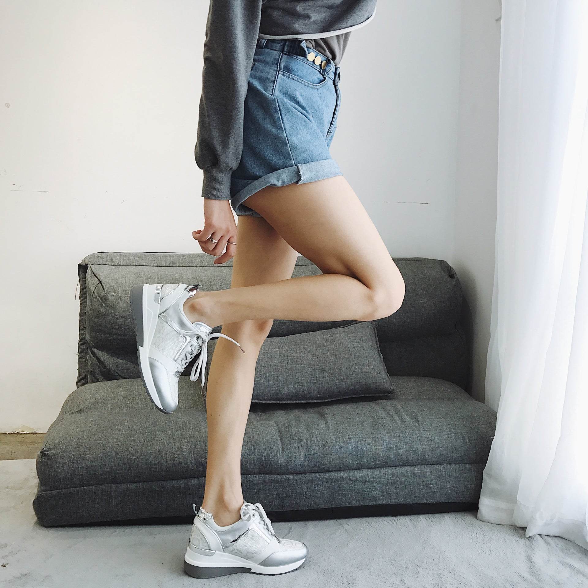 Women'S Shoes Sports Style Single Shoes Women Casual - Mubimart
