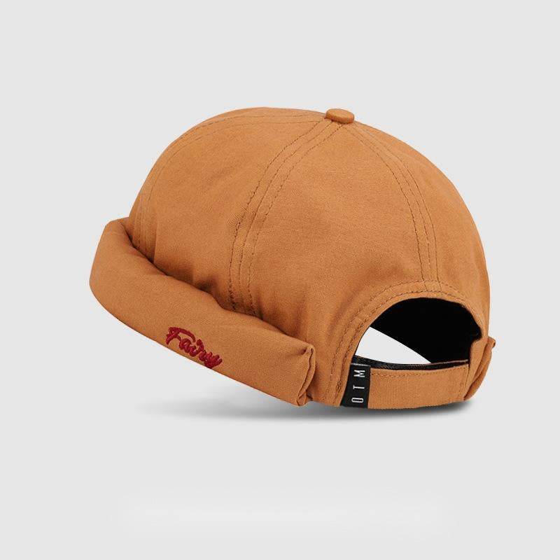 Retro thin hat beanie cap - Mubimart