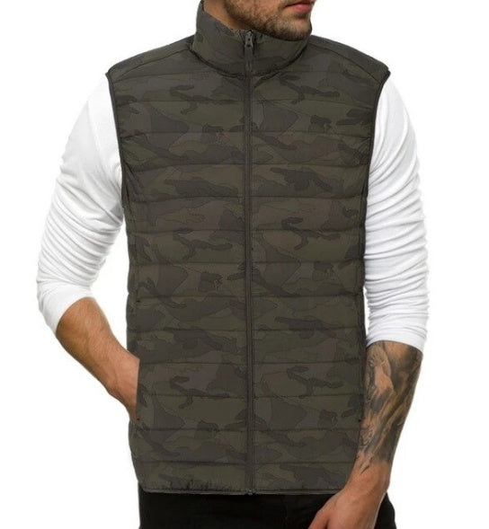 Men's Casual Fashion Simple Loose Cotton Vest Vest Men