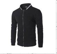 Zipper Design Mens Jacket - Mubimart
