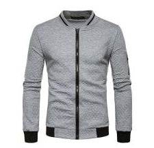 Zipper Design Mens Jacket - Mubimart