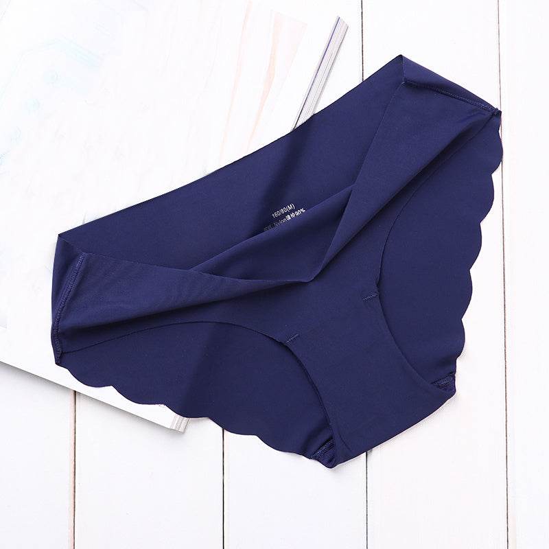High Quality Womens Seamless Panties Solid Ultra-thin Pant - Mubimart