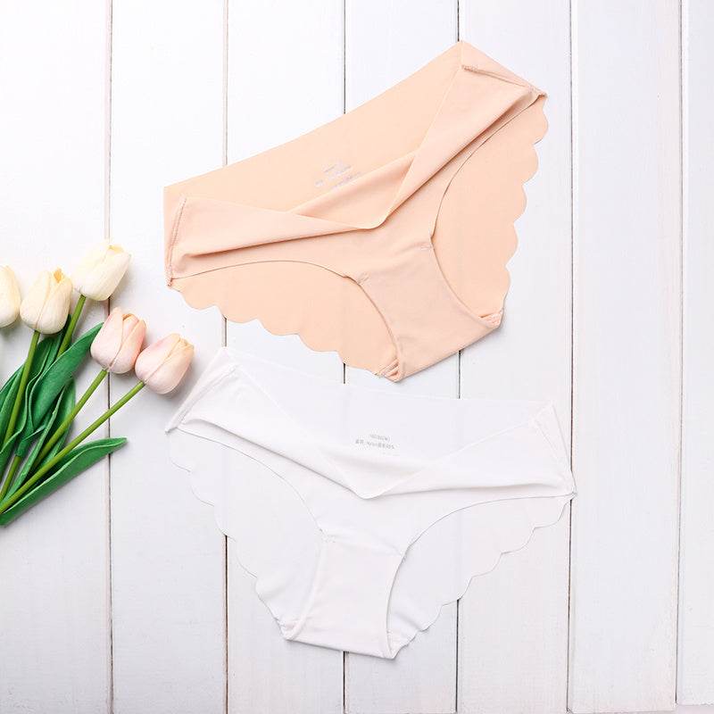 High Quality Womens Seamless Panties Solid Ultra-thin Pant - Mubimart