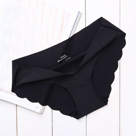High Quality Womens Seamless Panties Solid Ultra-thin Pant - Mubimart