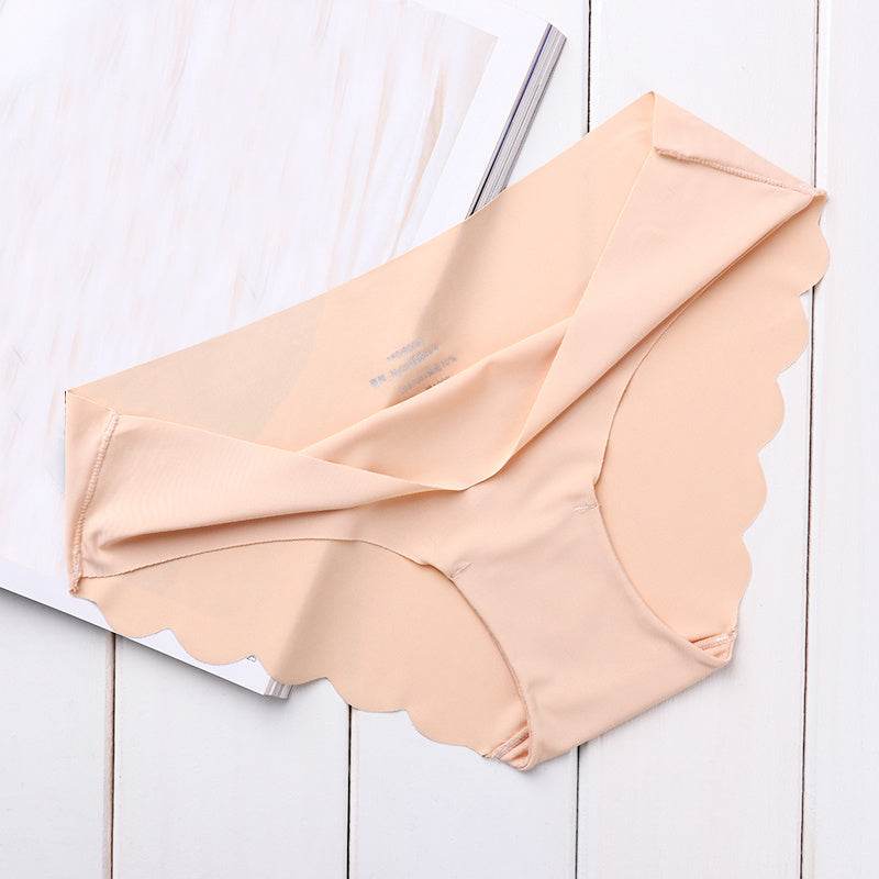 High Quality Womens Seamless Panties Solid Ultra-thin Pant - Mubimart