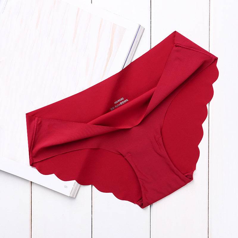 High Quality Womens Seamless Panties Solid Ultra-thin Pant - Mubimart