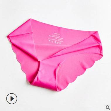 High Quality Womens Seamless Panties Solid Ultra-thin Pant - Mubimart
