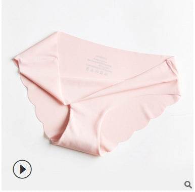 High Quality Womens Seamless Panties Solid Ultra-thin Pant - Mubimart