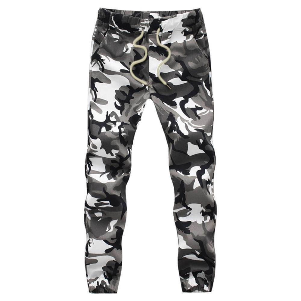 Cotton Mens Jogger Autumn Pencil Harem Pants Men - Mubimart