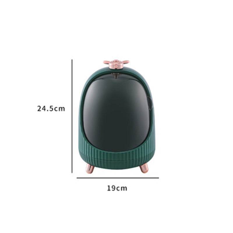 Round Cosmetic Storage Box - Mubimart