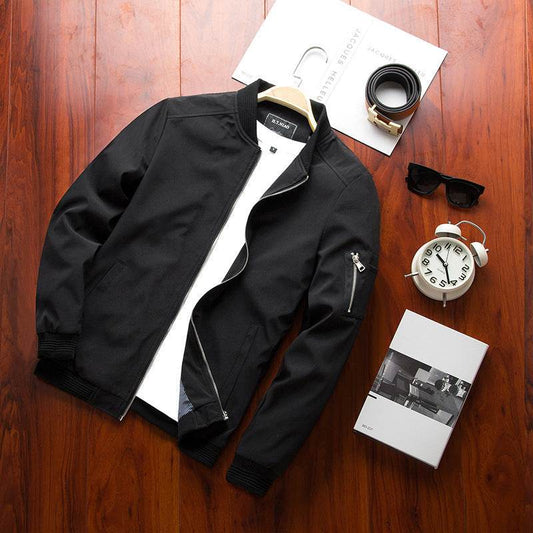 MIST Casual Bomber Jacket - Mubimart